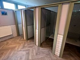 Spacious showers