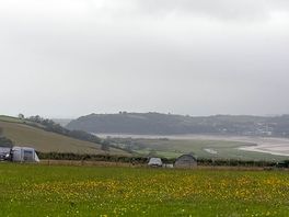 View of the camping / camper field