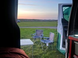 View from the van