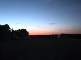 Sunset at camp