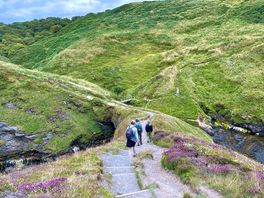 Views along the coastal path walk