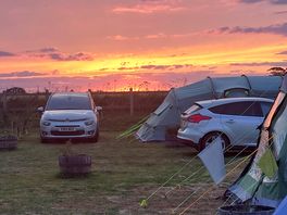 Watching sunset