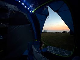 View from our tent.