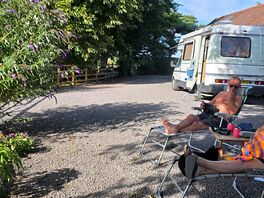 This whole area is yours on our Weir View pitch.... overlooking the water