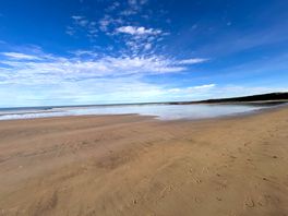 Beach on way to low newton