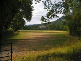 Full view of the pitch