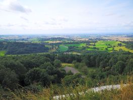 View from the white horse