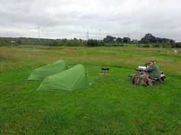 Vango 100 camp setup1