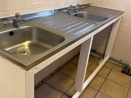Washing up area