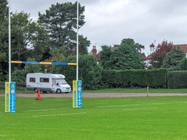Location of motorhome parking