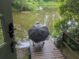 Fishing in the rain ☔