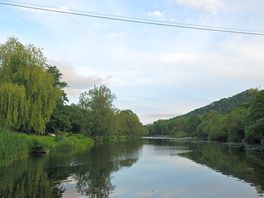 The river
