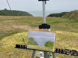 Painting from the pitch