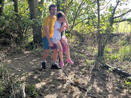 Fun for kids in the woods!