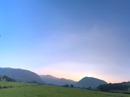 Back field views, sunrise, 5.30am