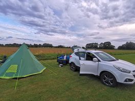 Tent and scenery