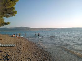 Kemping strand.