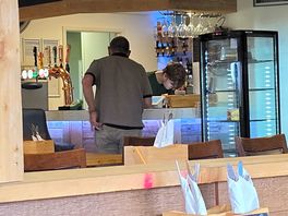 Inside the bar