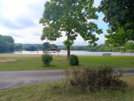 Early morning lake view