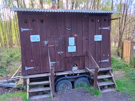 Compost toilet.