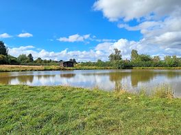 View of the fishing lake
