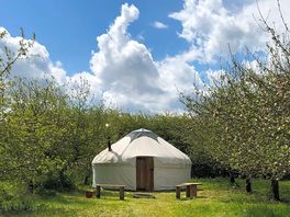 Oak Yurt exterior.