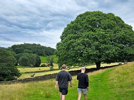 Walk over to bownes on the dales way