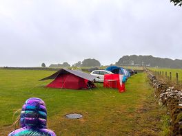 View of our tent