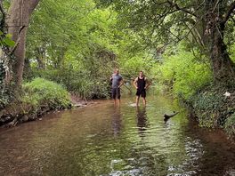 Splash about in the river
