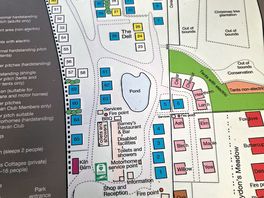 Map of site