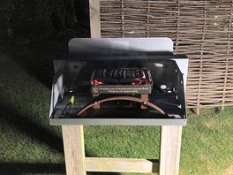 Loverly barbecue comes with pod
