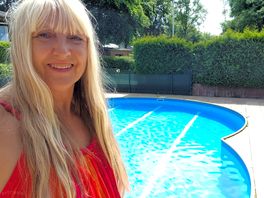 A pool to cool down in
