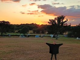 Lovely sunset and the stars were unbelievable