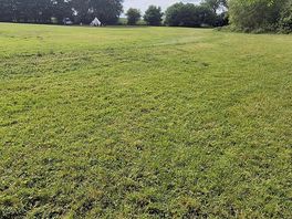 The site as the bottom of the hill