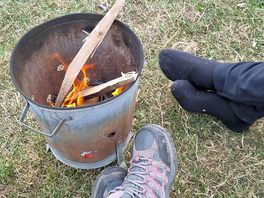 Chilly in the day, defo recommend a fire!