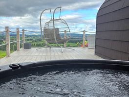 View from the hot tub