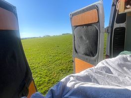Views from the bottom of the field.
