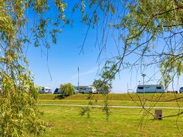 Caravans on the pitches