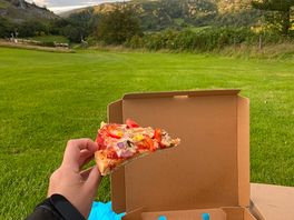 Pizza with a view!