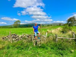 Lovely walk from the site