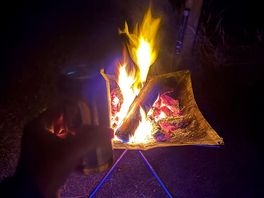 As long as your fire pit is off the ground they allow them