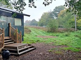 Entrance to zeus shepherd's hut