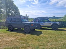 Great view of our trucks on site