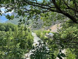 Vistas desde el camping
