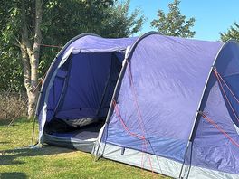Beautiful tent pitch