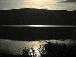 Lake by moonlight