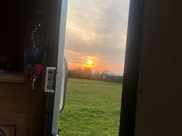 View of sunset