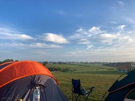 Beautiful views from our pitch!
