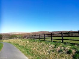 Heading back from lydford to campsite on granite way