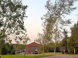 Arrival of campsite